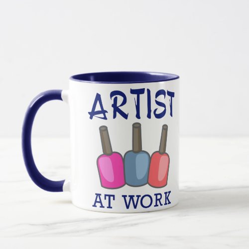 Artist at Work Mug