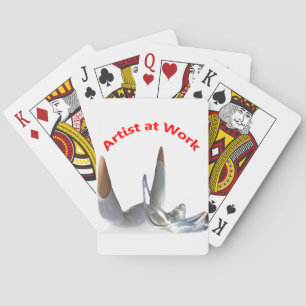 Artist at Work Poker Cards