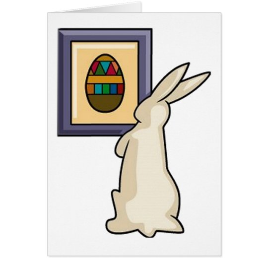 Artist Bunny Card