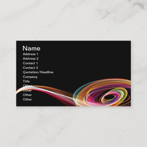 Artist Business Card