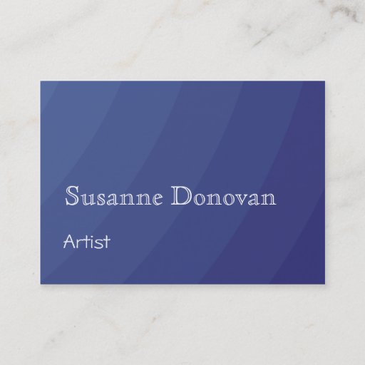 Customizable Artist Business Card