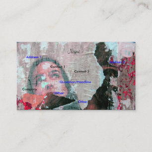 Artist Business Card - Customizable