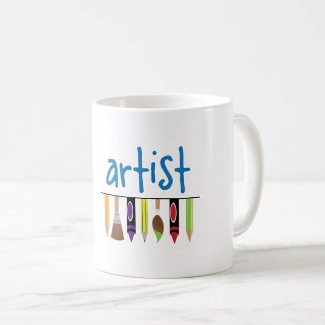 Artist Coffee Mug (Front Right)