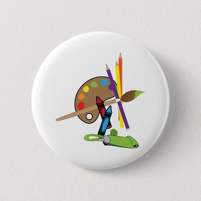 Artist Color Pallet Button (Front)