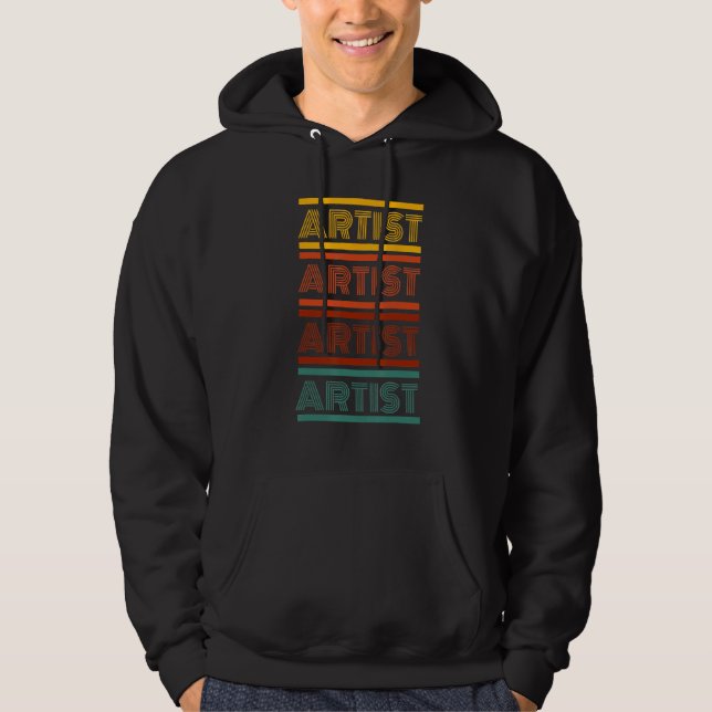 Artist Color Pop Hoodie (Front)