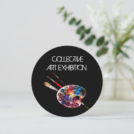 ARTIST COLOUR PALETTE ART SHOW GALLERY EXHIBITION (Standing Front)
