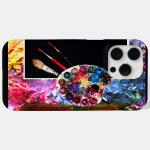 ARTIST COLOUR PALETTE ,Black iPhone 15 Pro Max Case