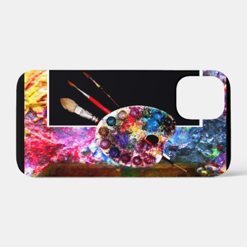 ARTIST COLOUR PALETTE Black iPhone 12 Mini Case