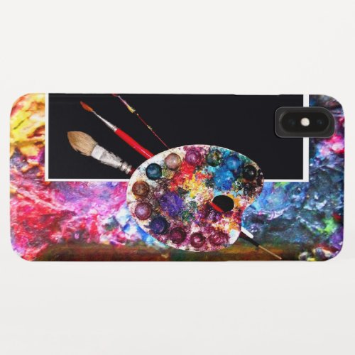 ARTIST COLOUR PALETTE Black iPhone XS Max Case