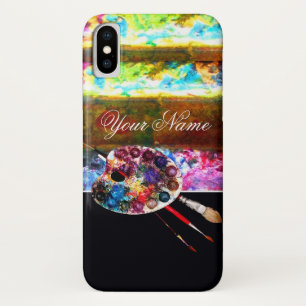 ARTIST COLOUR PALETTE ,Black iPhone X Case