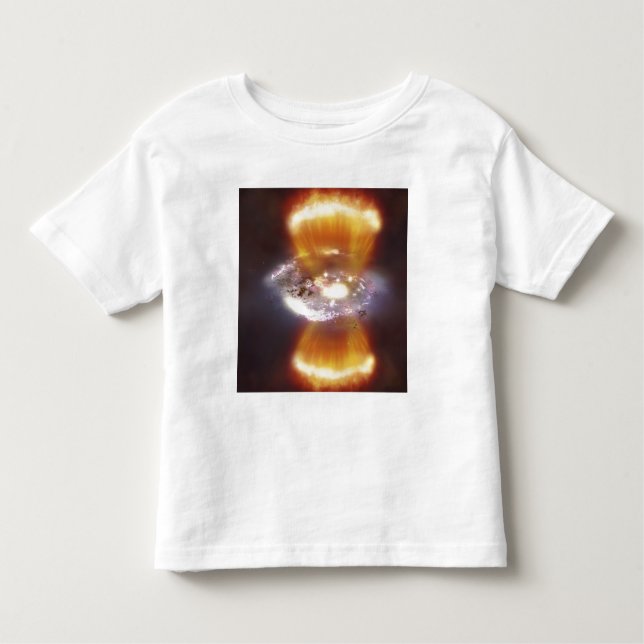Artist concept of a galaxy toddler t-shirt (Front)