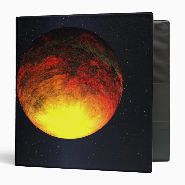 Artist concept of Kepler-10b Binder (Front/Inside)