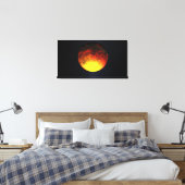 Artist concept of Kepler-10b Canvas Print (Insitu(Bedroom))
