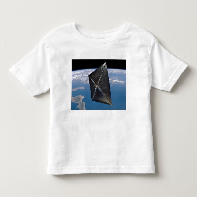 Artist concept of NanoSail-D in space Toddler T-shirt (Front)