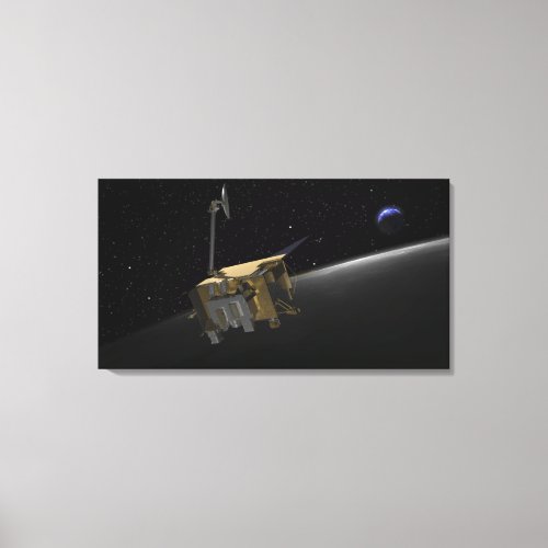 Artist Concept of the Lunar Reconnaissance Orbi 2 Canvas Print
