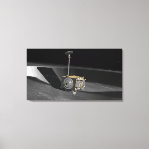 Artist Concept of the Lunar Reconnaissance Orbi 3 Canvas Print