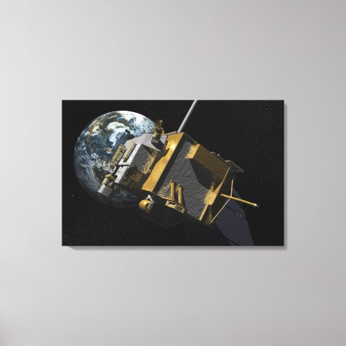 Artist Concept of the Lunar Reconnaissance Orbi 3 Canvas Print
