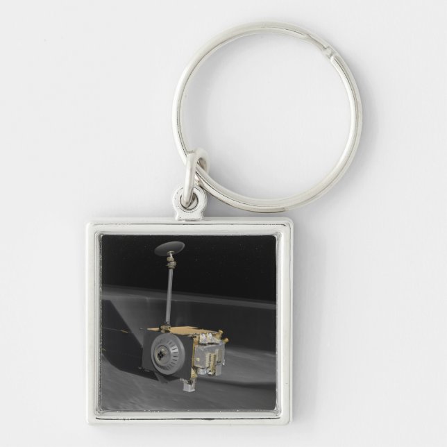 Artist Concept of the Lunar Reconnaissance Orbi 3 Keychain (Front)