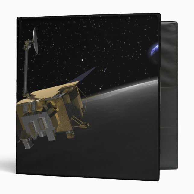 Artist Concept of the Lunar Reconnaissance Orbi 4 3 Ring Binder (Front/Inside)