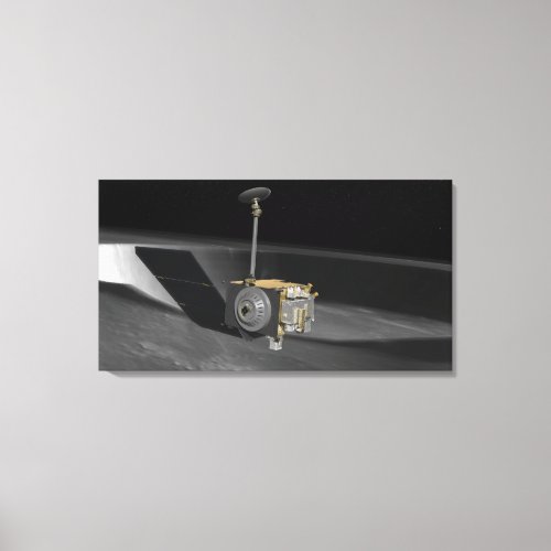 Artist Concept of the Lunar Reconnaissance Orbi Canvas Print