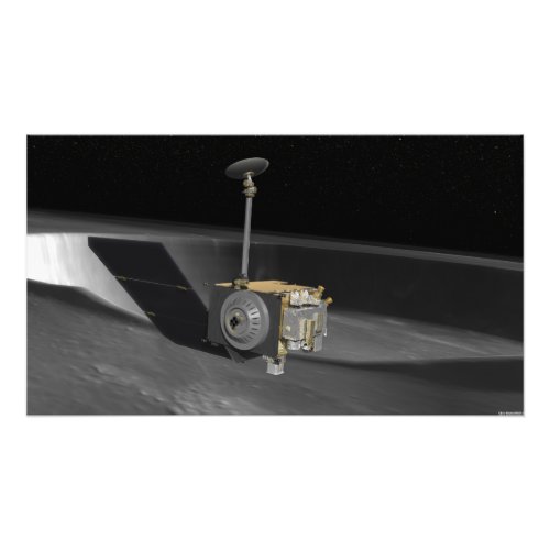 Artist Concept of the Lunar Reconnaissance Orbi Photo Print