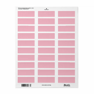 Artist Created Color Templates Labels Stickers