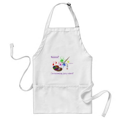 Artist Creating_Humor Adult Apron