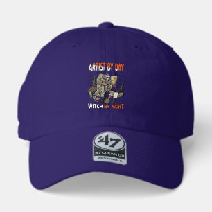 Artist Day Witch Night Halloween Skeleton Painter 47 Brand Hat