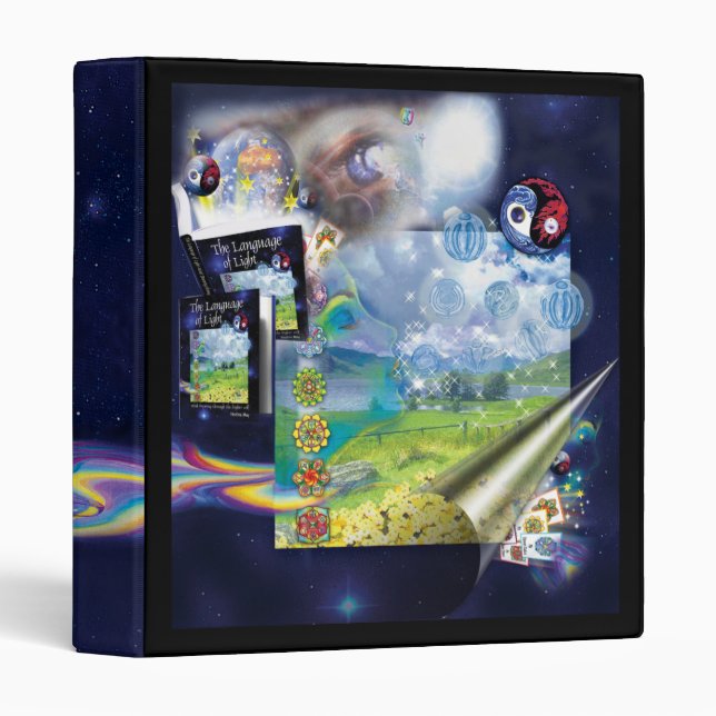 Artist doodling binder (Front/Spine)