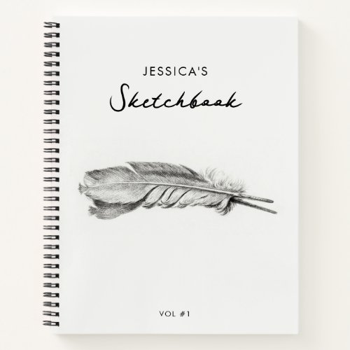 Artist Drawing Art Sketchbook Custom Name  Notebook