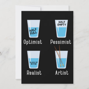 Artist Facts Funny Artists Art Teacher Artistic Gr Thank You Card