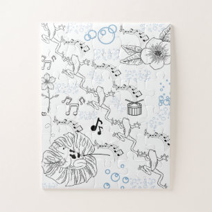 Artist Frog Puzzle