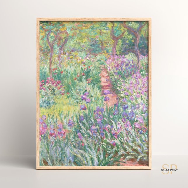 Artist Garden in Giverny 1900 Claude Monet Famous  Poster (Creator Uploaded)