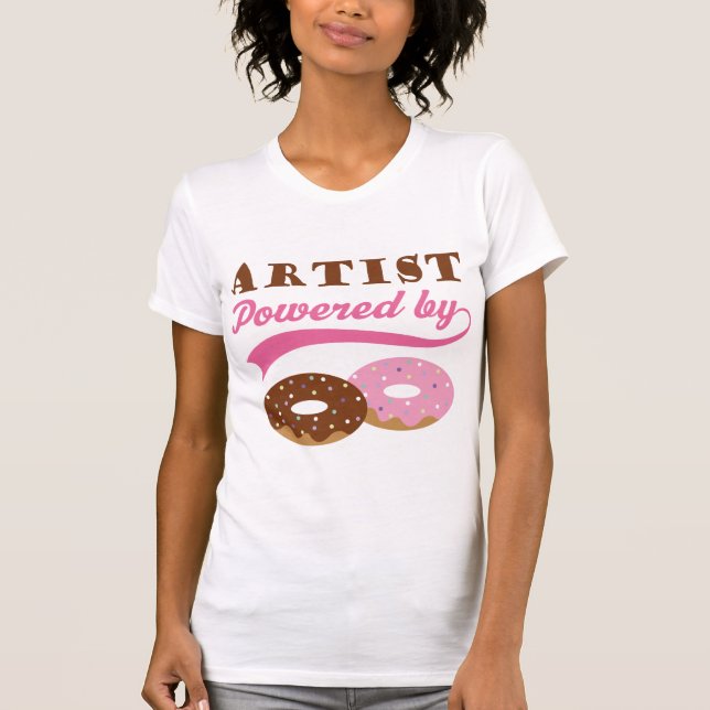 Artist Gift (Donuts) T-Shirt (Front)