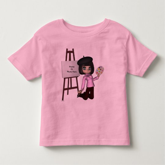 Artist Girl Easel Shirt
