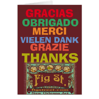 Artist, Gratitude in several languages,  edit text Cards