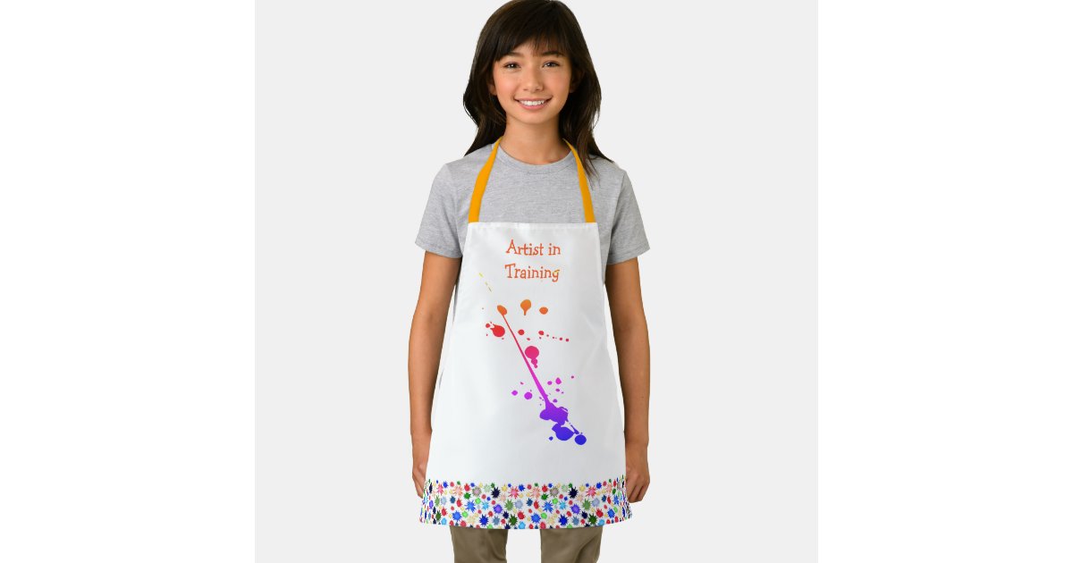 Painting Apron for Kids, Art Apron for Kids, Kids Painting Aprons, Kids  Craft Aprons, Art Gifts for Kid Artist, Paint Splatter Aprons -  Canada