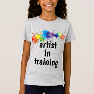 Artist in Training, w/ spattered paint T-Shirt