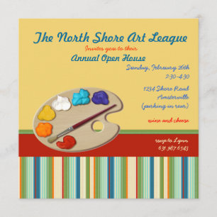 Artist Invitation. Invitation