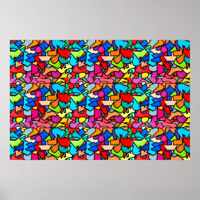 ARTIST METRO ONE POSTER PRINT FROM ORIGINAL (Front)