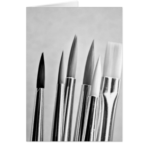 Artist paint brushes