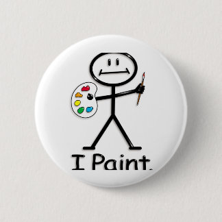Artist:paint Pinback Button
