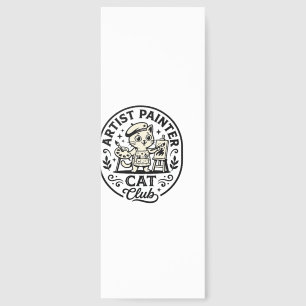 Artist Painter Cat Funny Cat Graphic - Artist Pain Bookmarks