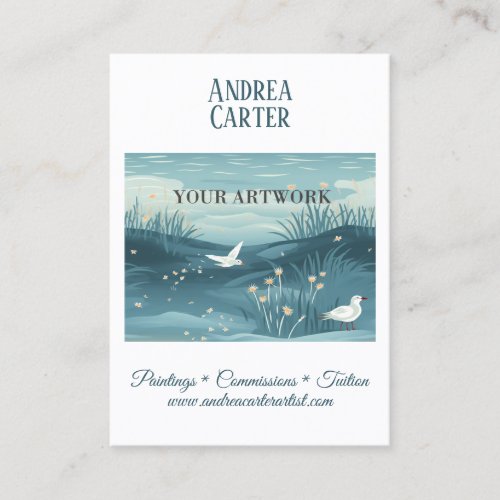 Artist Painter Promotional  Business Card
