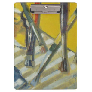 Artist Painter's Palette Colorful Paint Clipboard