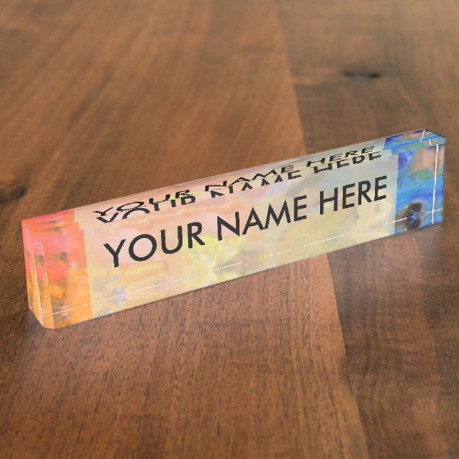 Artist Name Plates