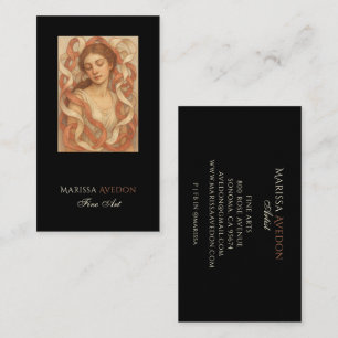 Artist Painting  Business Card