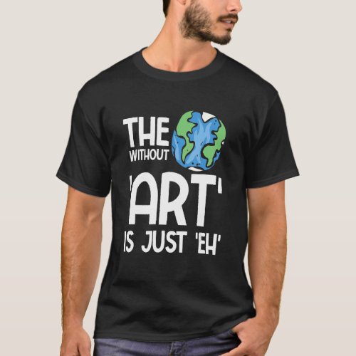 Artist Painting for a Painter 2 T_Shirt