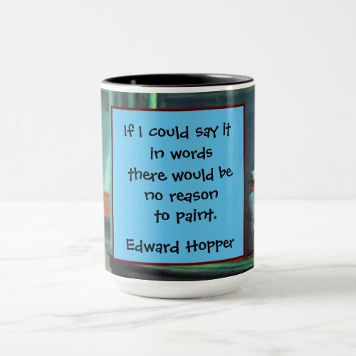 Artist Painting Quote Mug