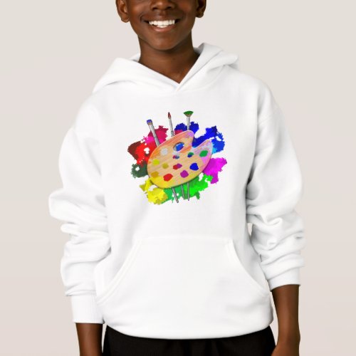 Artist Palette Artist Hoodie